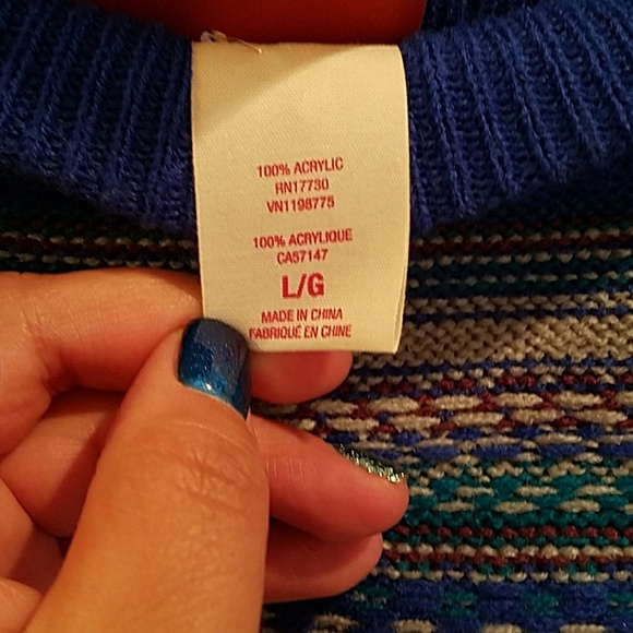 Blue Mini Skirt - Picture 5 of 5